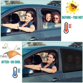 Rideaux Pare-soleil Latéral pour Voiture 2Pcs – ستر واقي للشمس