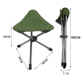 Tabouret Pliable Portable de Camping Facile à Transporté – كرسي محمول