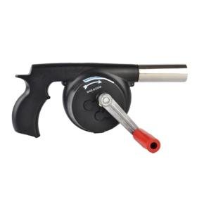 Souffleur d'air manuel pour feu de camp barbecue à manivelle